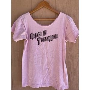 Vintage Baked In Telluride Single Stitch Pink T-Shirt Small Colorado 420 Bakery